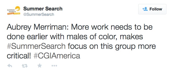 Aubrey Merriman Tweet