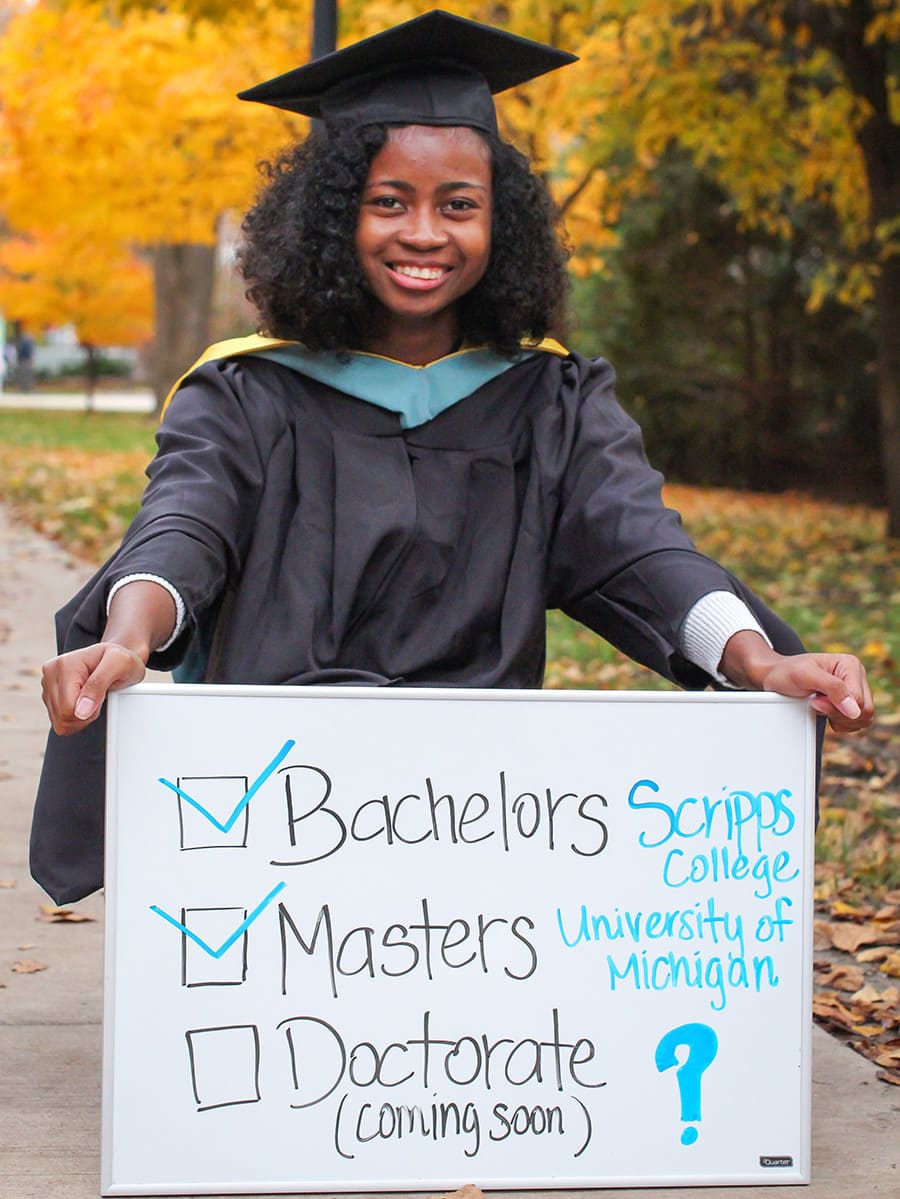 Marie Angeles 2016 Master's Degree