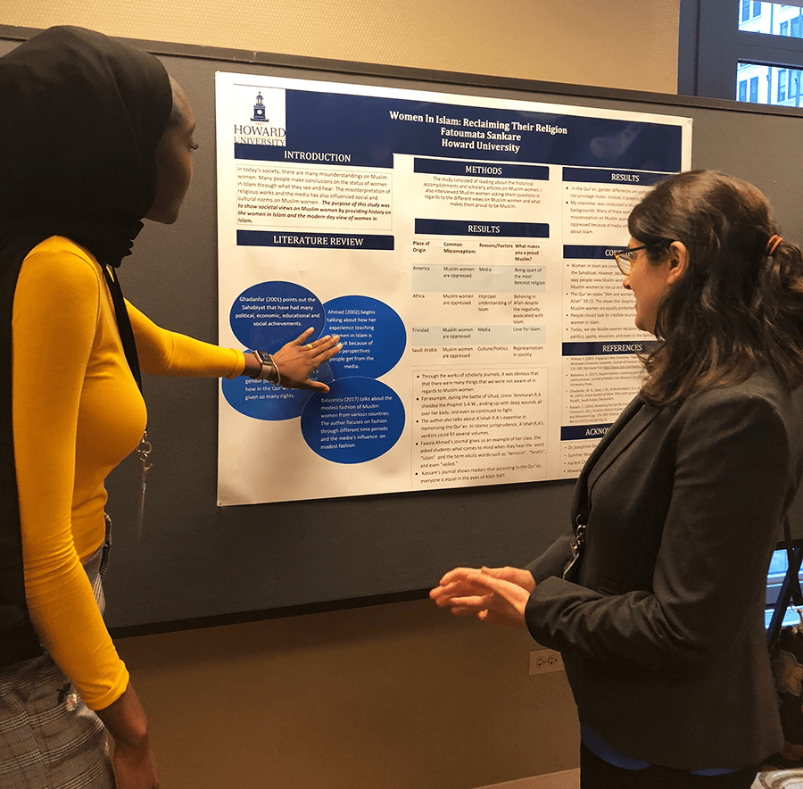 Fatou presenting at the MPSA Conference