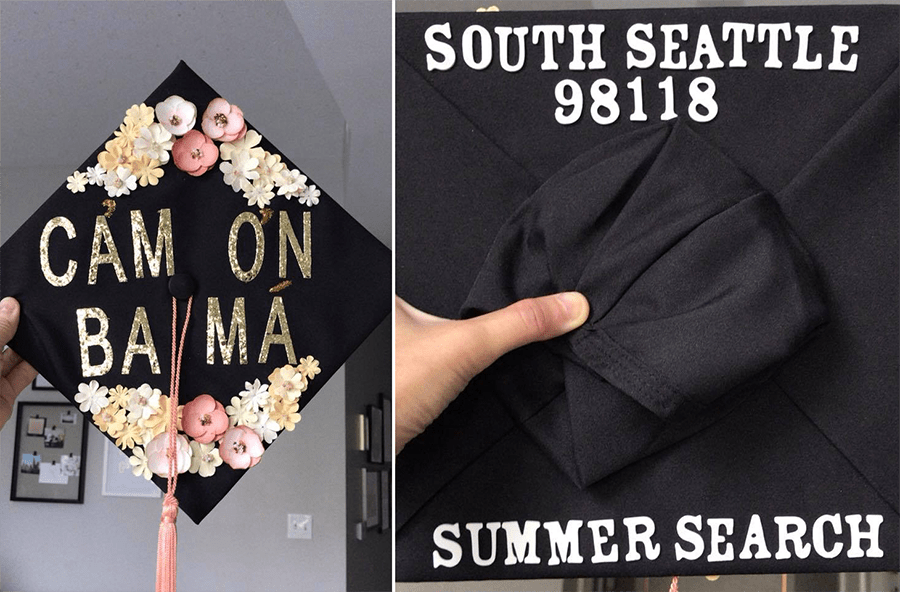 Bao-Tram's grad school cap