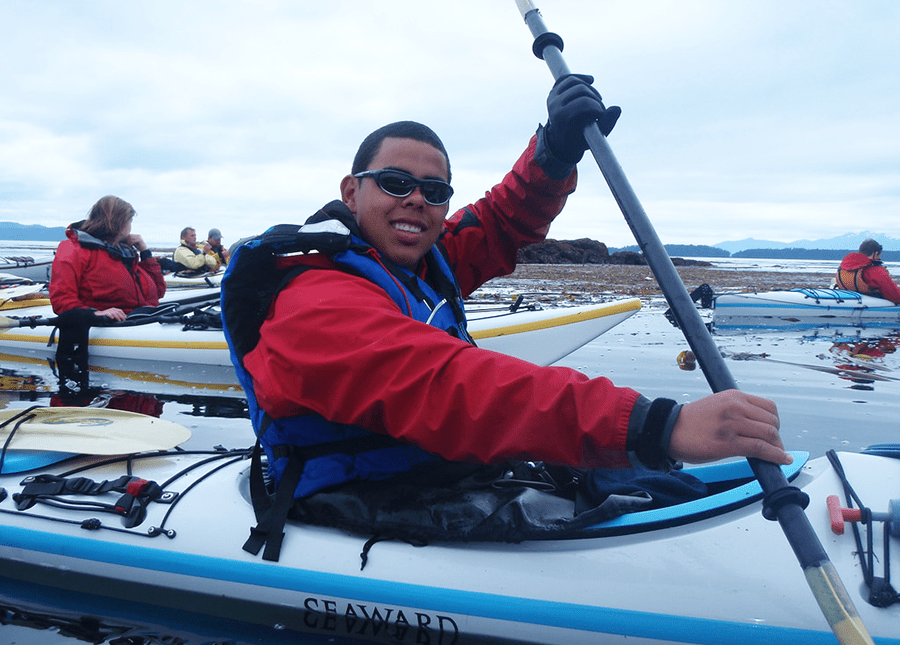 Nigel on a summer trip with NOLS