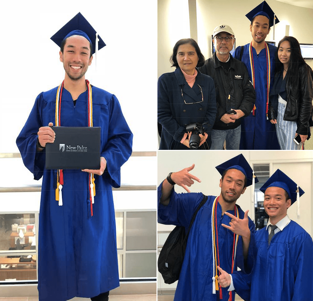 Opal graduates from SUNY New Paltz