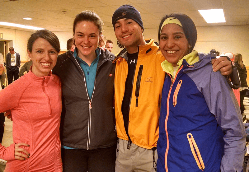 2015 Boston Marathon team