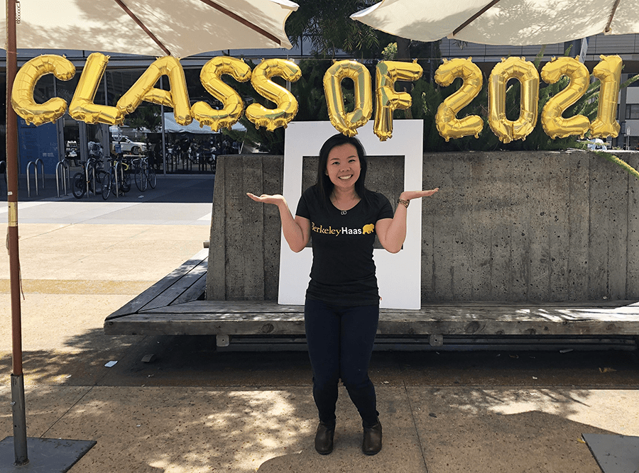 Priscilla was accepted to the UC Berkeley Haas School of Business
