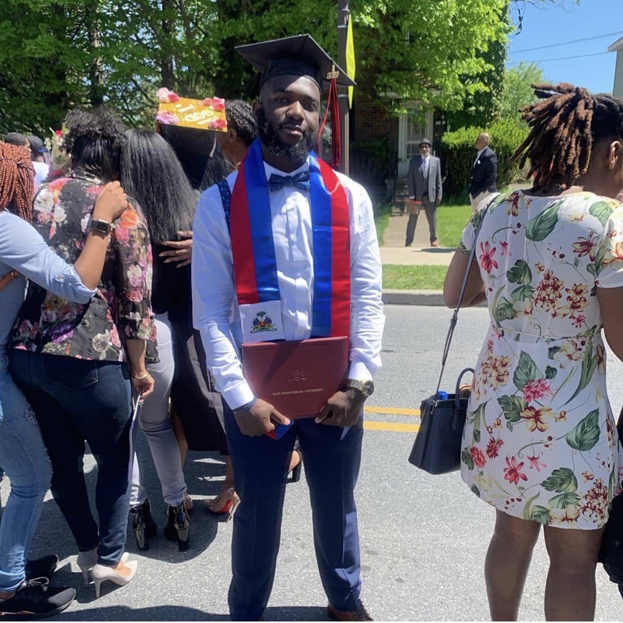 Salomon graduating from East Stroudsburg University