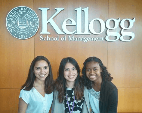 Summer Search Alumni together at Northwestern