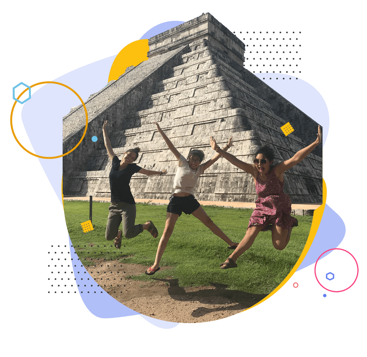 students-happy-jumping