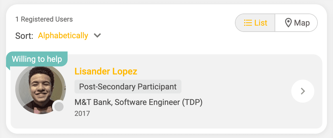 Lisander on Summer Search CONNECT