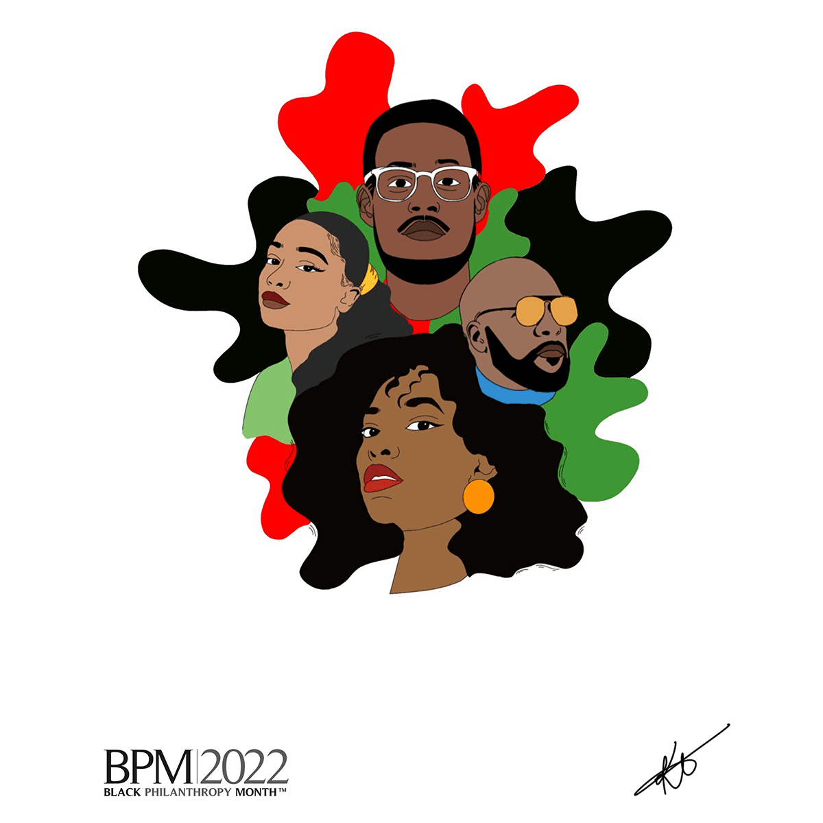 Black Philanthropy Month 2022 Poster