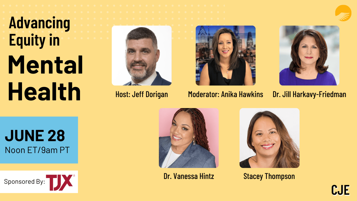 CJE Advancing Equity in Mental Health - Speakers