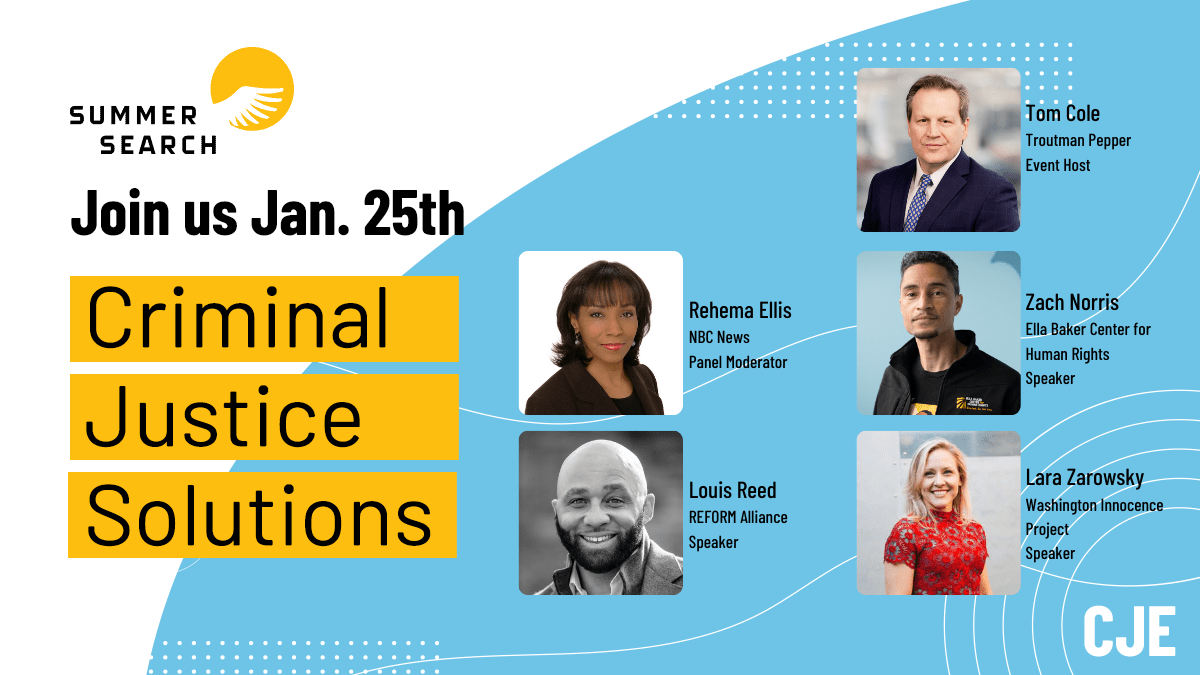 CJE Criminal Justice Solutions - Speakers