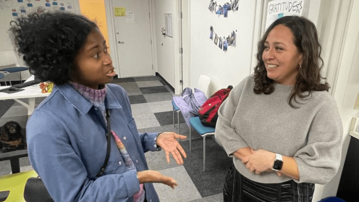 Marie Angeles and Ursulina Ramirez